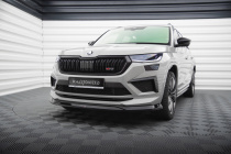 Skoda Kodiaq RS Mk1 Facelift 2021-2023 Frontläpp / Frontsplitter V.2 Maxton Design